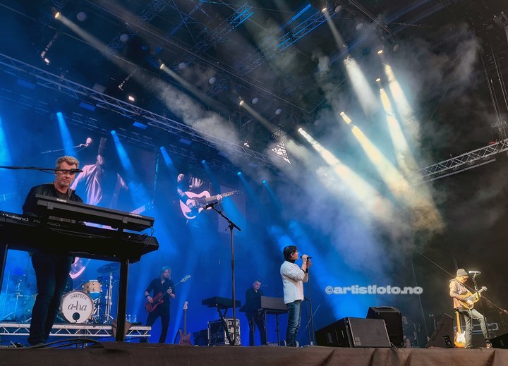 a-ha , Canal Street i Arendal. Foto: Stine Hommelsgård