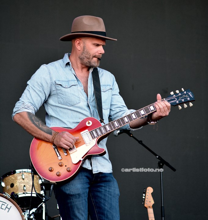 Bård Rannekleiv band , Canal Street i Arendal. Foto: Stine Hommelsgård