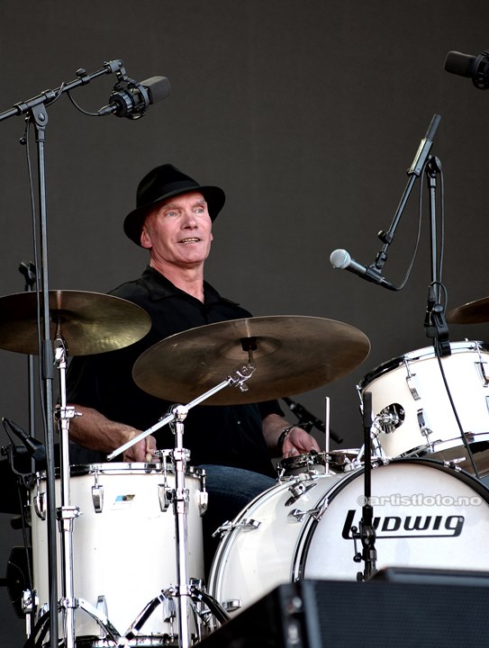 Bård Rannekleiv band , Canal Street i Arendal. Foto: Stine Hommelsgård