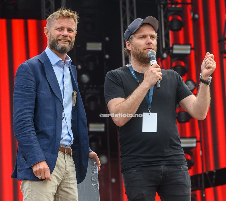 Bent Høye på Viking Stadion. Foto: Svein Erik Nomeland