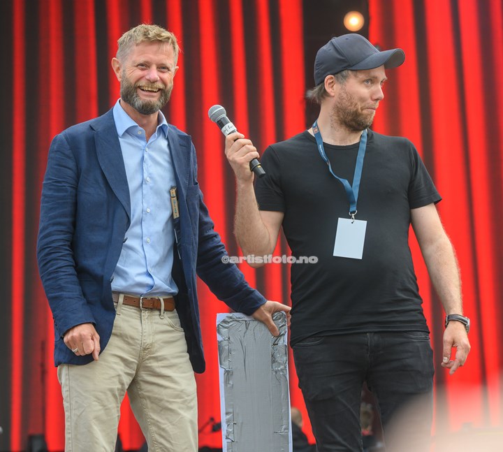 Bent Høye på Viking Stadion. Foto: Svein Erik Nomeland