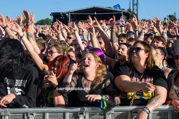 Bring Me The Horizon, Tons of Rock 2022. Foto: Svein Erik Nomeland