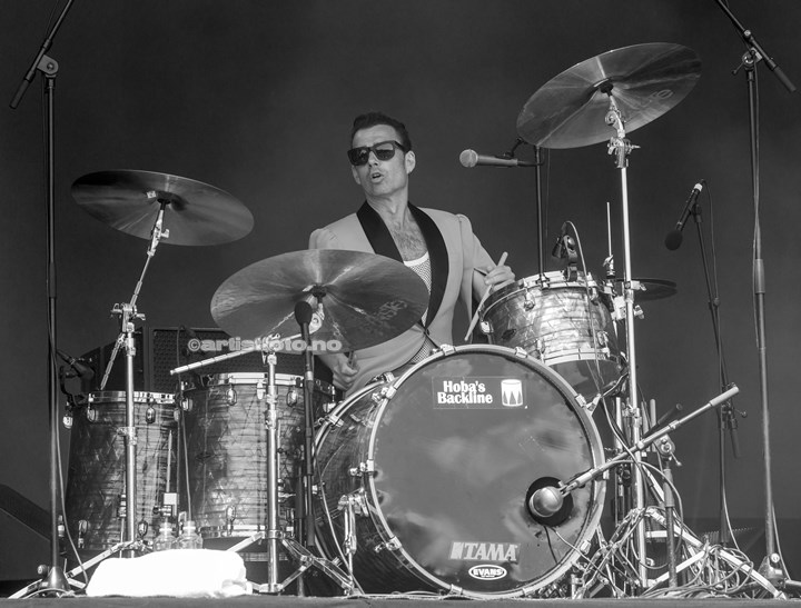 D-A-D, Tons of Rock 2022. Foto: Svein Erik Nomeland