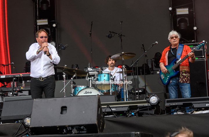 Froddi & Compagniet på Viking Stadion. Foto: Svein Erik Nomeland