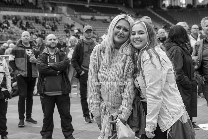 Froddi & Compagniet på Viking Stadion. Foto: Svein Erik Nomeland