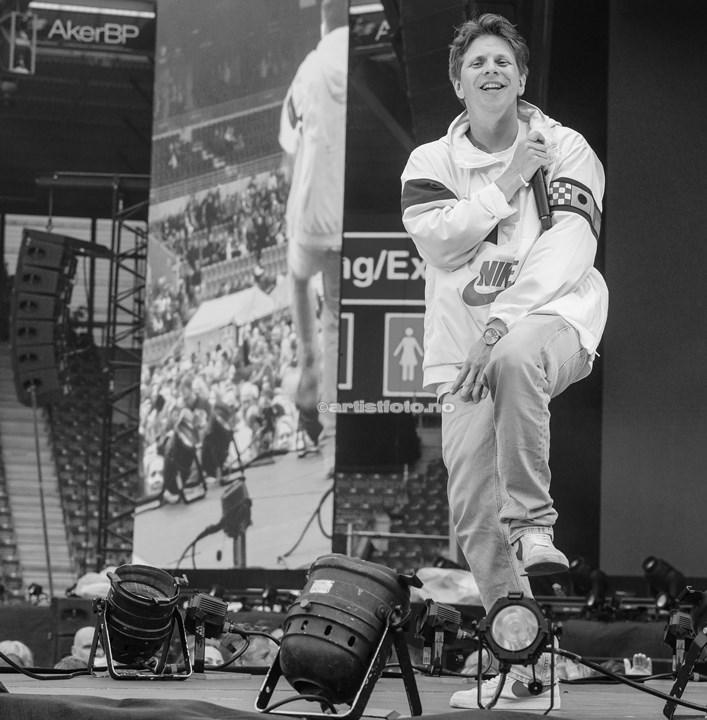 Kriminell Kunst på Viking Stadion. Foto: Svein Erik Nomeland