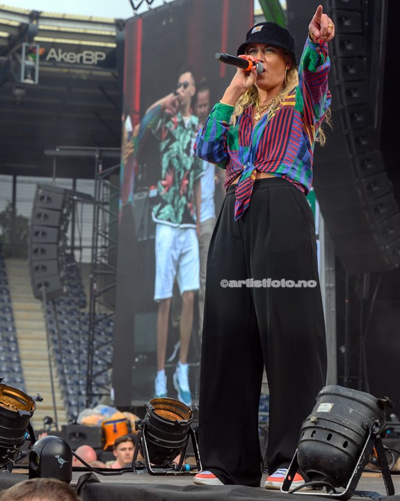 Kriminell Kunst på Viking Stadion. Foto: Svein Erik Nomeland