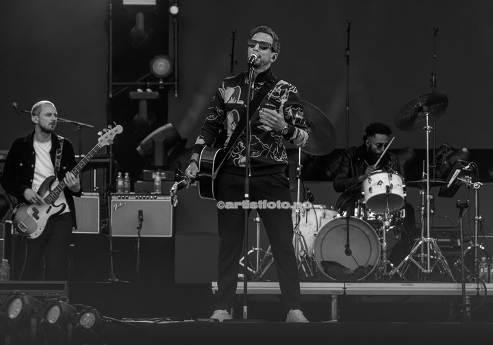Stavangerkameratene på Viking Stadion. Foto: Svein Erik Nomeland