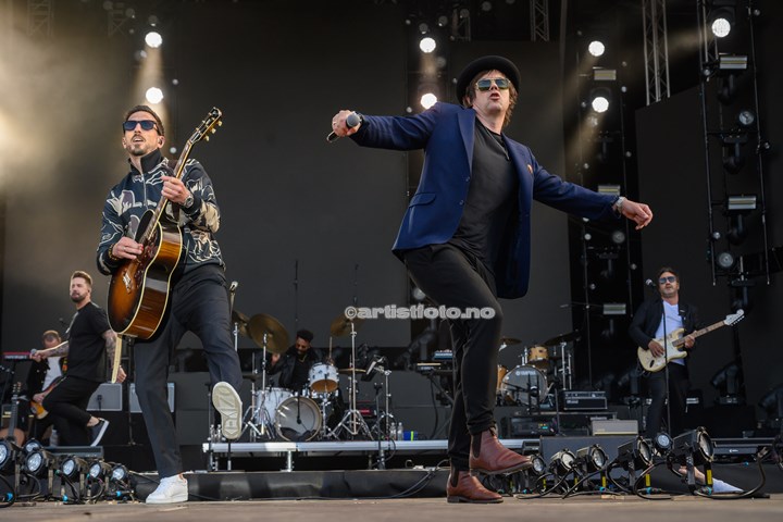 Stavangerkameratene på Viking Stadion. Foto: Svein Erik Nomeland