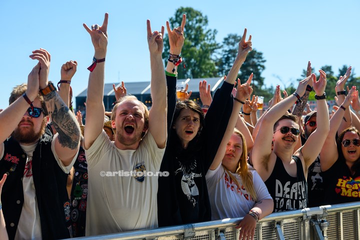 Steel Panther, Tons of Rock 2022. Foto: Svein Erik Nomeland
