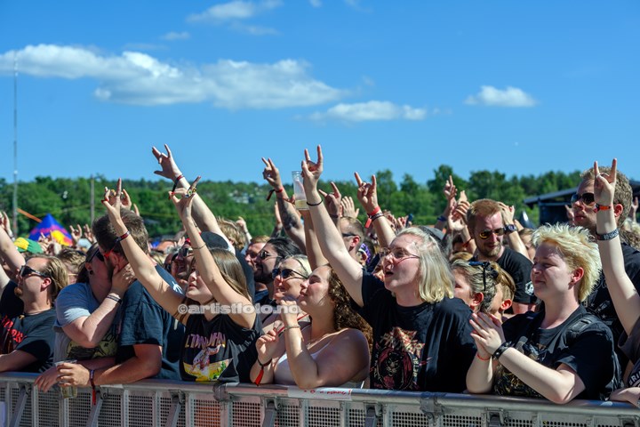 Steel Panther, Tons of Rock 2022. Foto: Svein Erik Nomeland