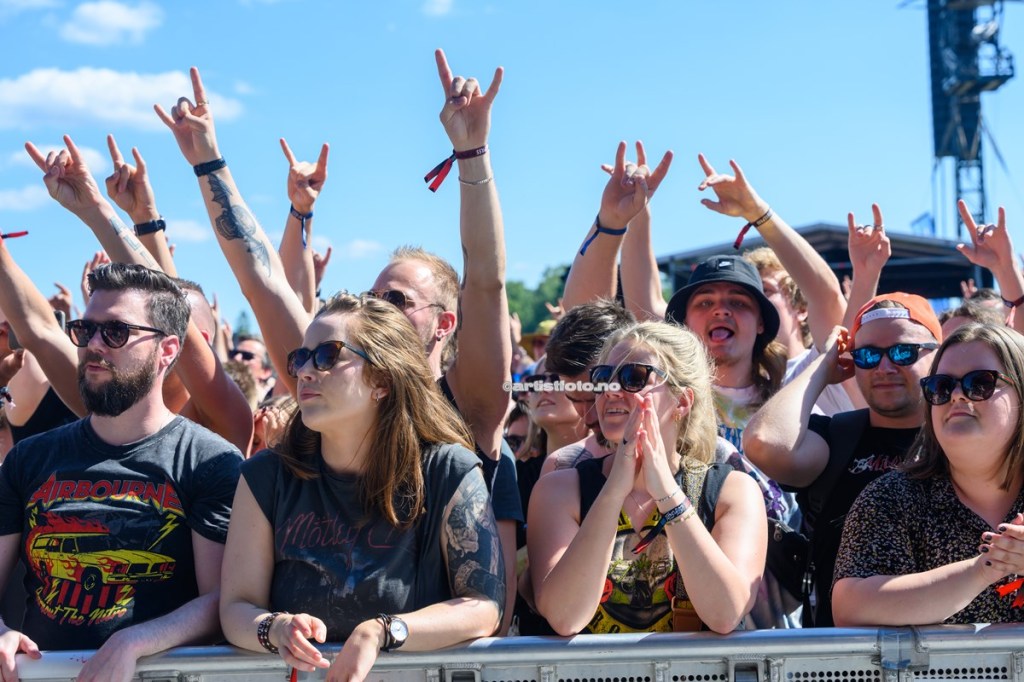 Steel Panther, Tons of Rock 2022 (header). Foto: Svein Erik Nomeland