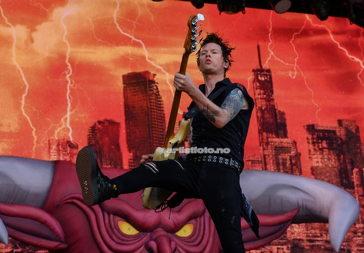 Sum 41, Tons of Rock 2022. Foto: Svein Erik Nomeland