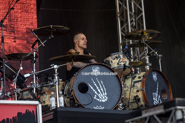 Sum 41, Tons of Rock 2022. Foto: Svein Erik Nomeland