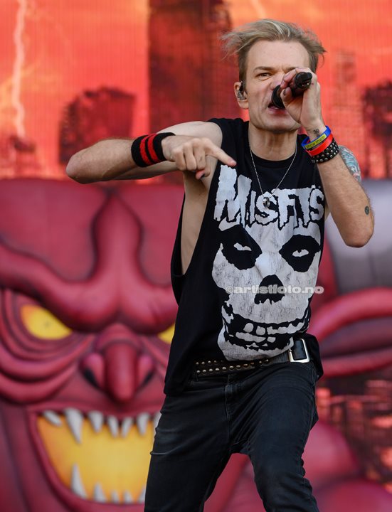 Sum 41, Tons of Rock 2022. Foto: Svein Erik Nomeland