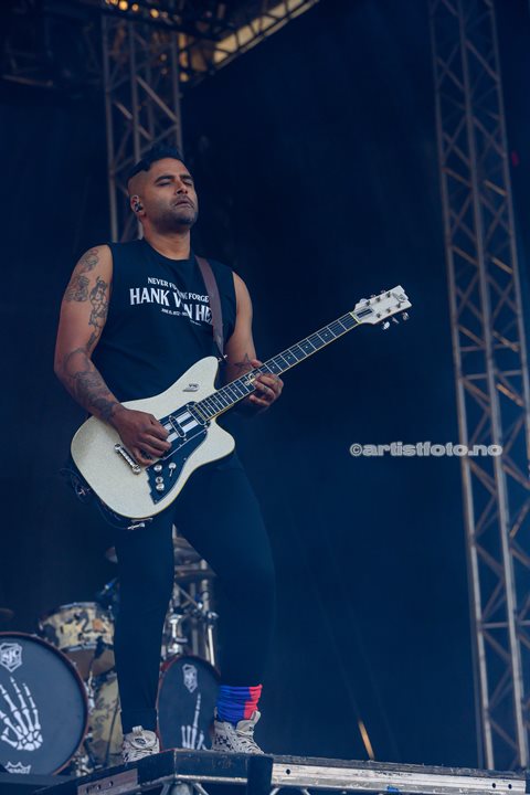 Sum 41, Tons of Rock 2022. Foto: Svein Erik Nomeland