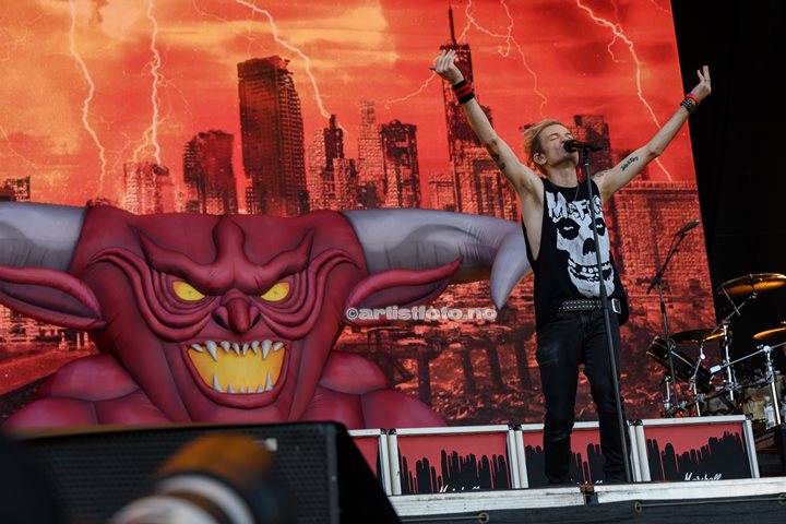 Sum 41, Tons of Rock 2022. Foto: Svein Erik Nomeland