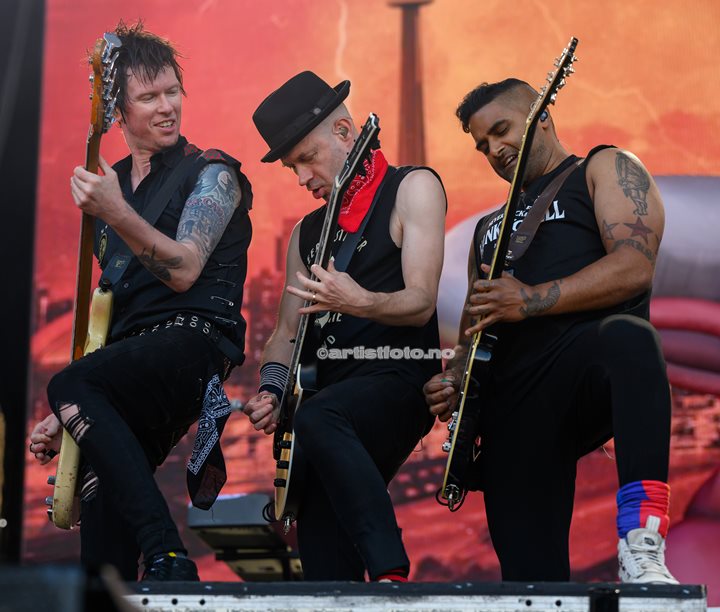 Sum 41, Tons of Rock 2022. Foto: Svein Erik Nomeland