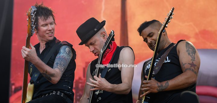 Sum 41, Tons of Rock 2022. Foto: Svein Erik Nomeland
