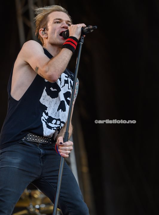 Sum 41, Tons of Rock 2022. Foto: Svein Erik Nomeland