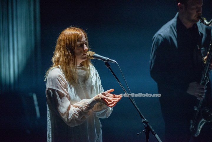 Susanne Sundfør i Kilden, Kristiansand. Foto: Svein Erik Nomeland