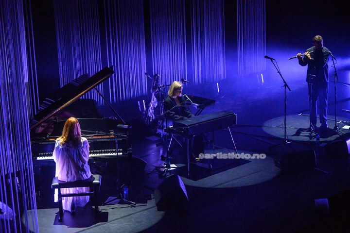 Susanne Sundfør i Kilden, Kristiansand. Foto: Svein Erik Nomeland