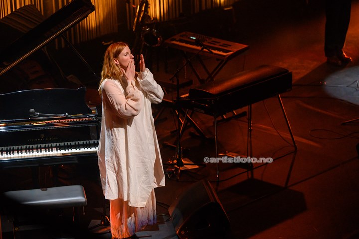Susanne Sundfør i Kilden, Kristiansand. Foto: Svein Erik Nomeland