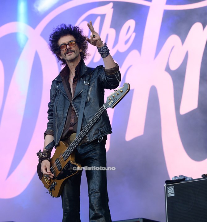 The Darkness, Tons of Rock 2022. Foto: Svein Erik Nomeland