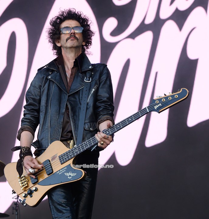 The Darkness, Tons of Rock 2022. Foto: Svein Erik Nomeland