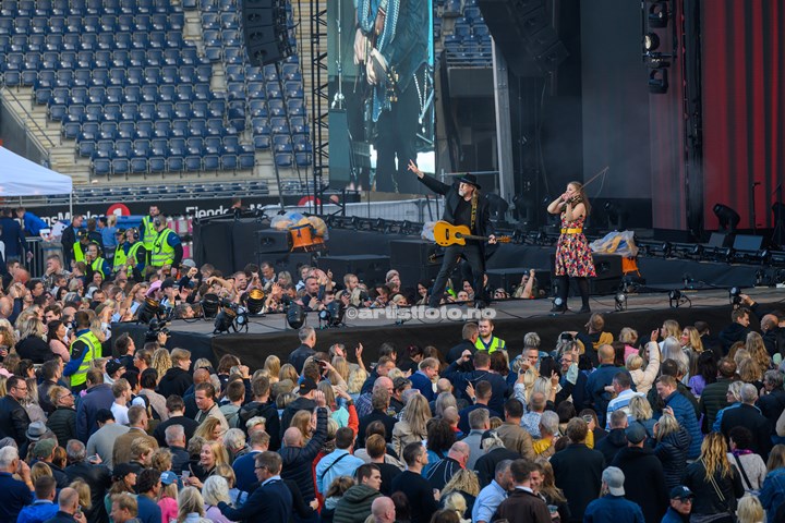 Vestlandsfanden på Viking Stadion. Foto: Svein Erik Nomeland