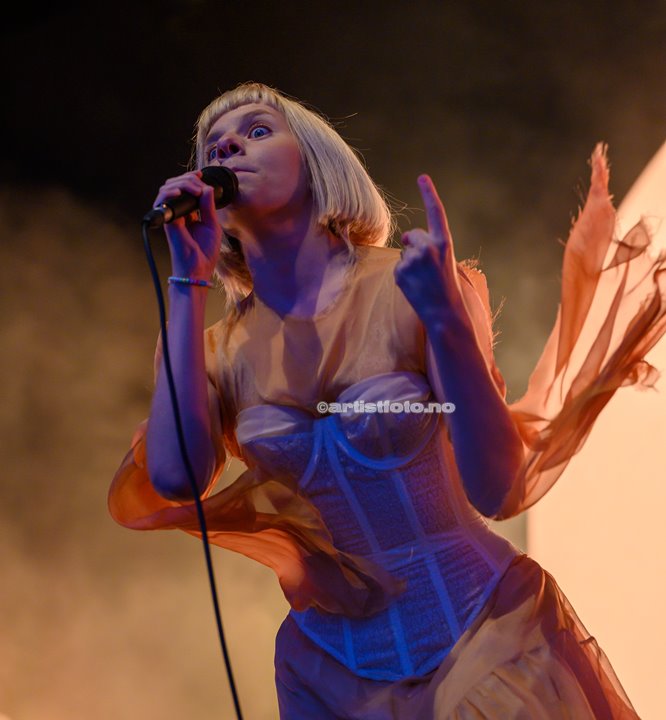 AURORA , Canal Street 2022, Arendal. Foto: Svein Erik Nomeland