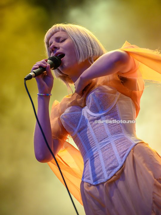 AURORA , Canal Street 2022, Arendal. Foto: Svein Erik Nomeland