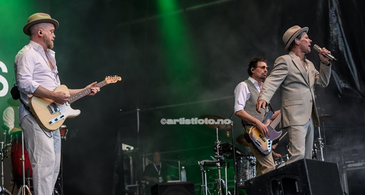 Bo Kaspers Orkester, Canal Street, Arendal. Foto: Svein Erik Nomeland