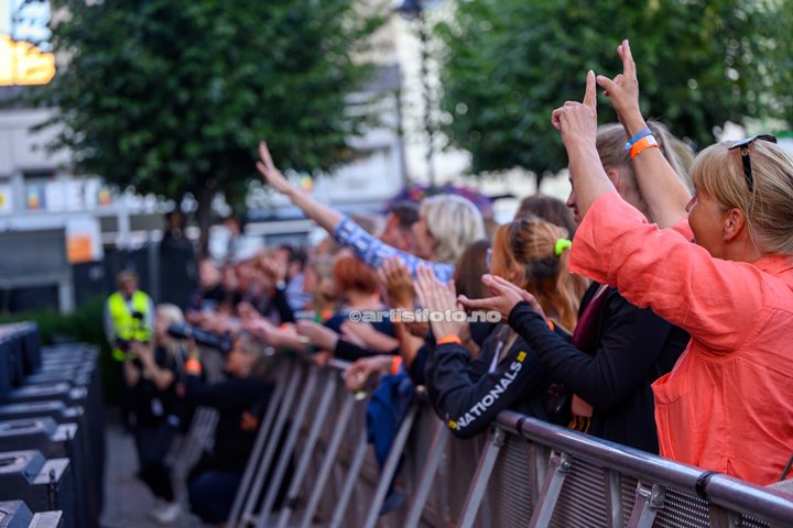 Bo Kaspers Orkester, Canal Street, Arendal. Foto: Svein Erik Nomeland