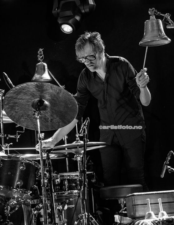 Nils Petter Molvær på Canal Street, Arendal. Foto: Svein Erik Nomeland