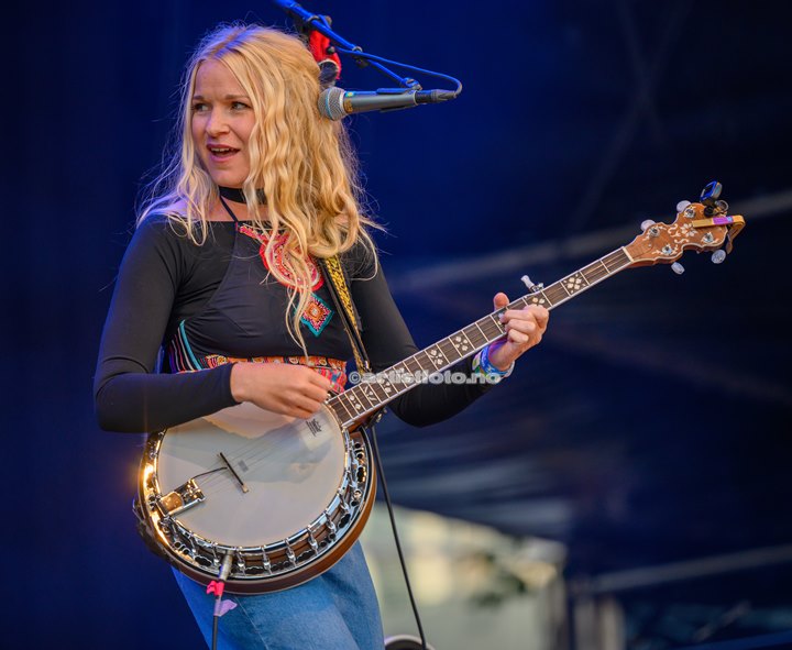 Sol Heilo på Canal Street, Arendal. Foto: Svein Erik Nomeland