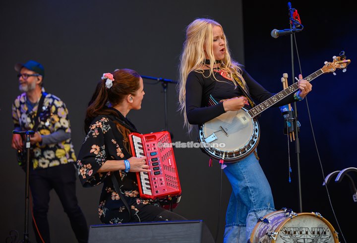 Sol Heilo på Canal Street, Arendal. Foto: Svein Erik Nomeland