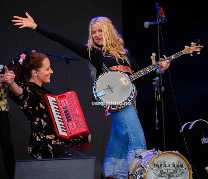 Sol Heilo på Canal Street, Arendal. Foto: Svein Erik Nomeland