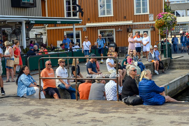 Tomas F Band, Canal Street, Arendal. Foto: Svein Erik Nomeland