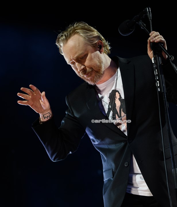 Lars Winnerbäck, Vulkan Open Air, Oslo. Foto: Svein Erik Nomeland