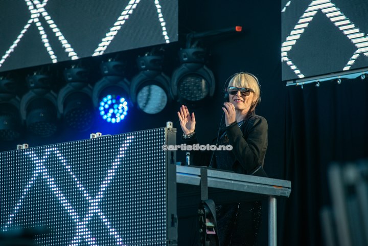 Sister Bliss , Faithless , Palmesus Kristiansand 20.7.2013. Foto: Svein Erik Nomeland