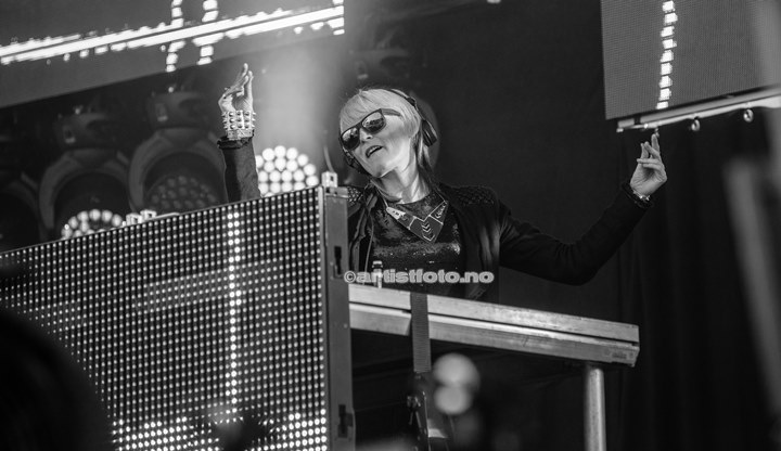 Sister Bliss , Faithless , Palmesus Kristiansand 20.7.2013. Foto: Svein Erik Nomeland