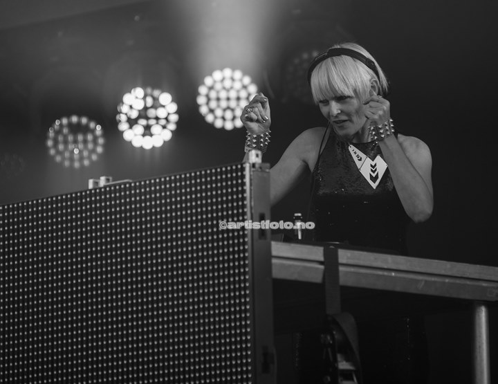 Sister Bliss , Faithless , Palmesus Kristiansand 20.7.2013. Foto: Svein Erik Nomeland