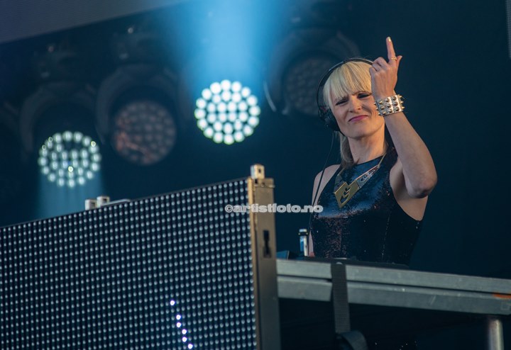 Sister Bliss , Faithless , Palmesus Kristiansand 20.7.2013. Foto: Svein Erik Nomeland