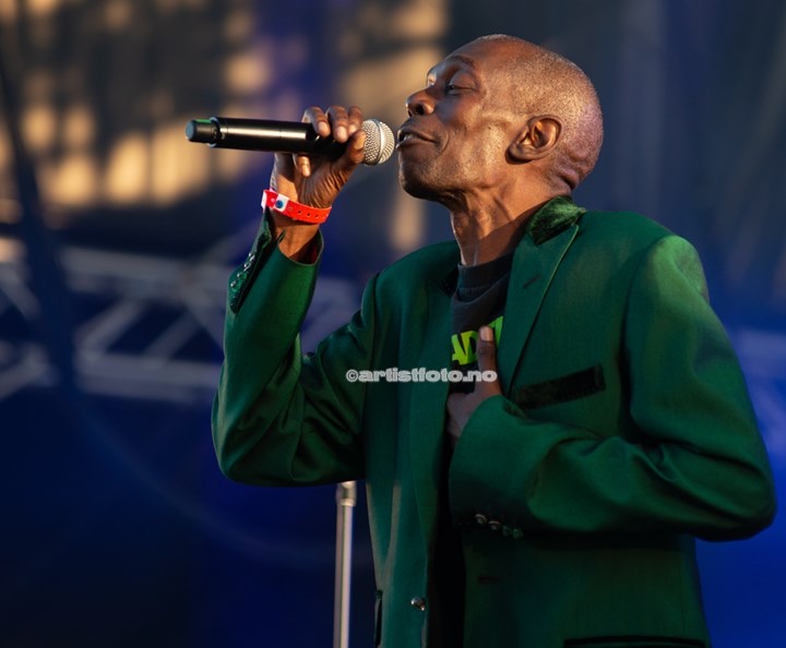 Maxi Jazz , Faithless , Palmesus Kristiansand 20.7.2013. Foto: Svein Erik Nomeland