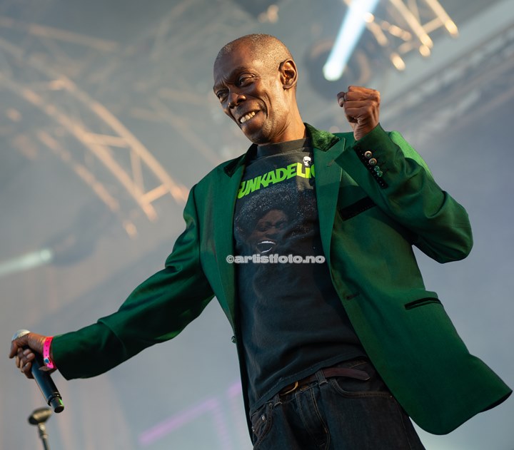 Maxi Jazz , Faithless , Palmesus Kristiansand 20.7.2013. Foto: Svein Erik Nomeland