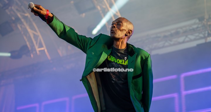 Maxi Jazz , Faithless , Palmesus Kristiansand 20.7.2013. Foto: Svein Erik Nomeland
