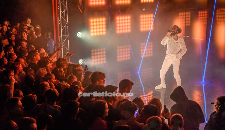 Arif på Kick, Kristiansand. Foto: Svein Erik Nomeland