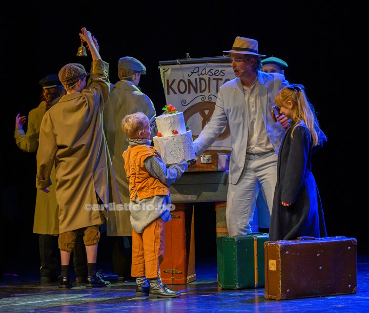 Kamilla og Tyven -En ny familiemusikal, Teateret i Kristiansand. Foto: Svein Erik Nomeland