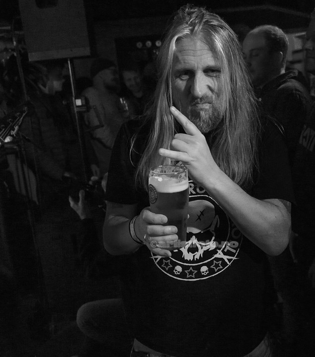 Geir Rocker var på Razorbats i Vaktbua, Kristiansand. Foto Svein Erik Nomeland